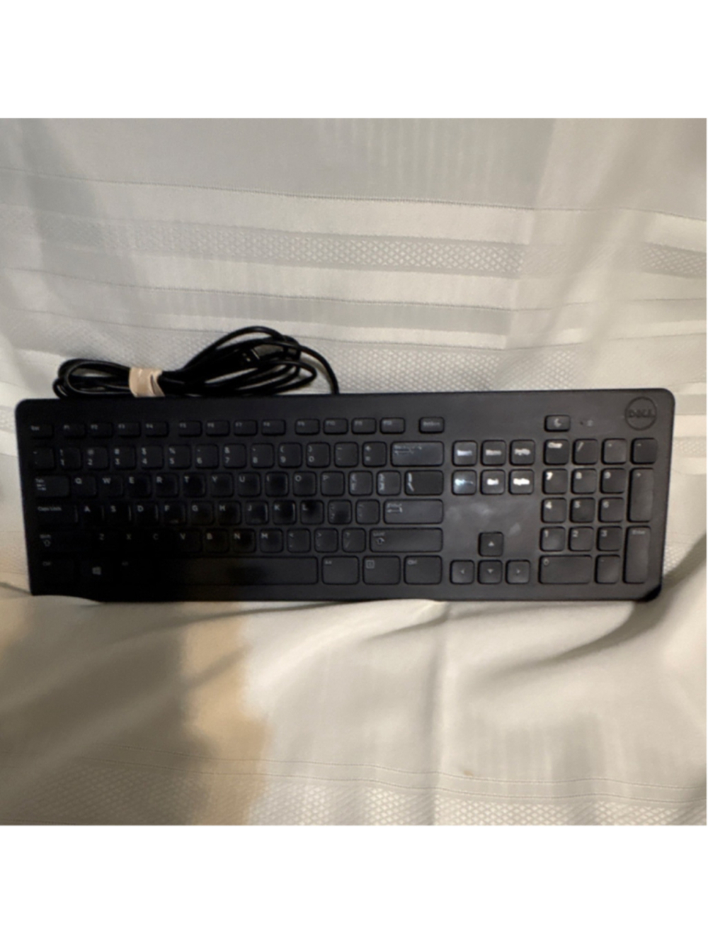 Dell KB113p Wired USB Keyboard Plug & Play Black QWERTY English Standard